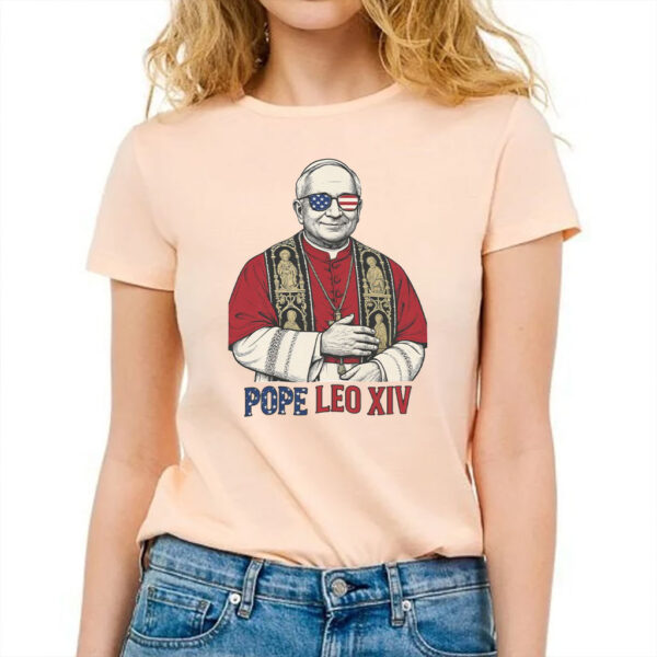 American Pope 2025 Robert Prevost - Pope Leo XIV T-Shirt