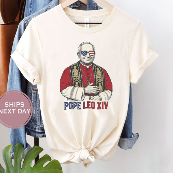 American Pope 2025 Robert Prevost - Pope Leo XIV T-Shirt