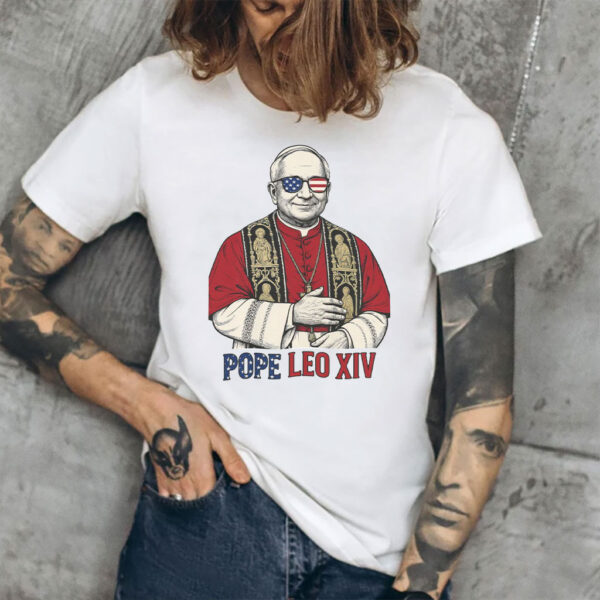 American Pope 2025 Robert Prevost - Pope Leo XIV T-Shirt