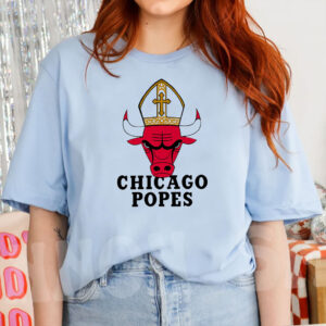 Chicago Bulls Pope Leo XIV Logo Unisex T Shirt