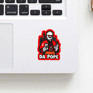 Chicago Pope Leo XIV, Da Pope 2025 Sticker, Car Magnet