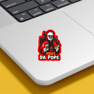 Chicago Pope Leo XIV, Da Pope 2025 Sticker, Car Magnet