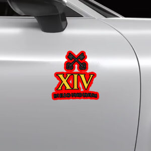 Credo In Illo UNO UNUM - Pope Leo XIV 2025 sTICKER, Car Magnet