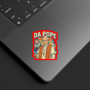 Da Pope- Chicago celebration for our Pope 2025 Sticker, Car Magnet