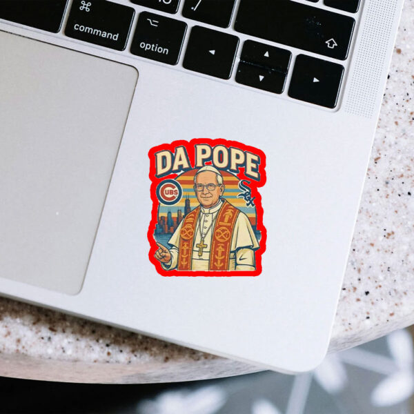 Da Pope- Chicago celebration for our Pope 2025 Sticker, Car Magnet