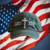 Embroidered Pope Leo XIV Washed Hat