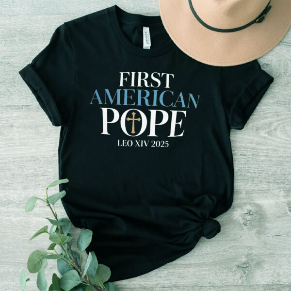 First American Pope Leo XIV 2025 TShirt