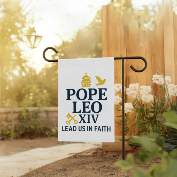 First American Pope - Pope Leo XIV Lead US In Faith 2025 Flag