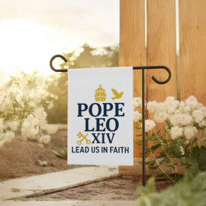 First American Pope - Pope Leo XIV Lead US In Faith 2025 Flag
