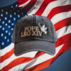 First American Pope Washed - Pope Leo XIV Embroidered Hat