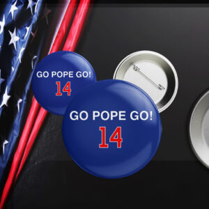 GO POPE GO 14 Button