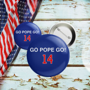 GO POPE GO 14 Button
