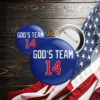 GOD'S TEAM 14 Button