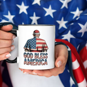 God Bless America Pope Leo XIV Robert Prevost 2025 Mug