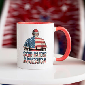 God Bless America Pope Leo XIV Robert Prevost 2025 Mug