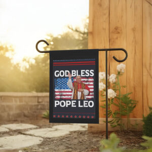 God Bless Pope Leo XIV Flag
