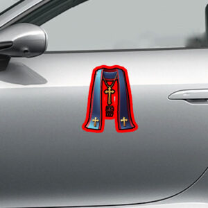 Good Bless Leo XIV - Pope Leo XIV First American Pope Sticker, Car Magnet