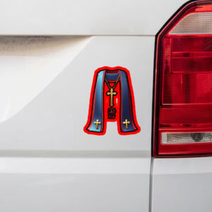 Good Bless Leo XIV - Pope Leo XIV First American Pope Sticker, Car Magnet