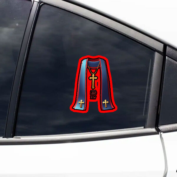Good Bless Leo XIV - Pope Leo XIV First American Pope Sticker, Car Magnet