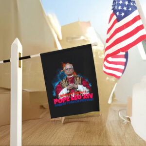 Habemus Papam - Pope Leo XIV Robert Francis Prevost 2025 FLag