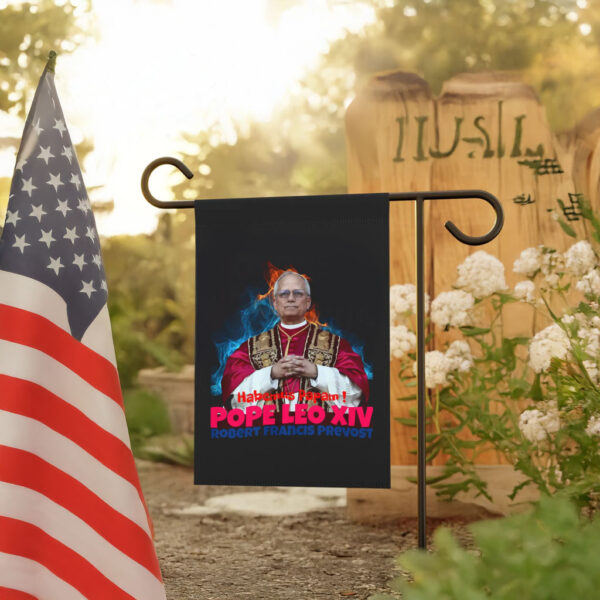 Habemus Papam - Pope Leo XIV Robert Francis Prevost 2025 FLag