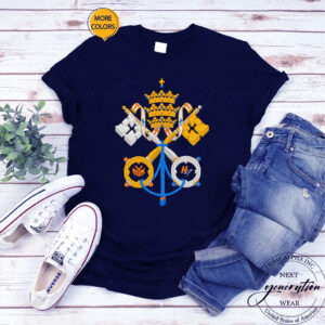 Holy New York Knicks Pope Leo XIV T-Shirt