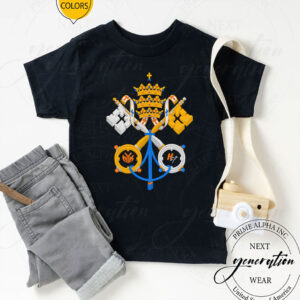 Holy New York Knicks Pope Leo XIV T-Shirt