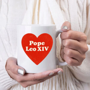 I Heart Love Pope Leo XIV Mug