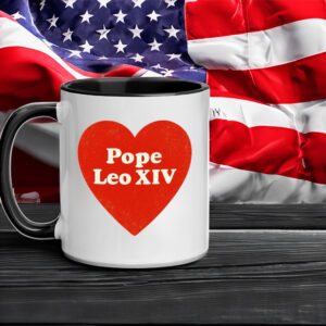 I Heart Love Pope Leo XIV Mug