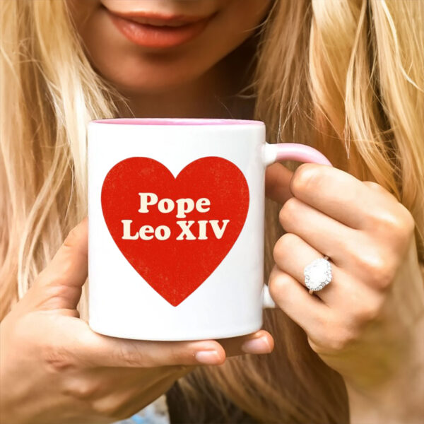 I Heart Love Pope Leo XIV Mug