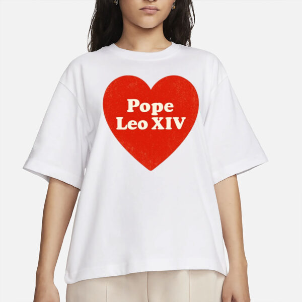 I Heart Love Pope Leo XIV T-Shirt