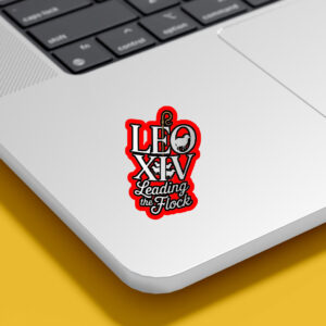Leo XIV - First American Pope 2025 Sticker, Car Magnet