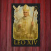 Leo XIV - Peaceful Pope with Lambs and Doves 2025 Poster