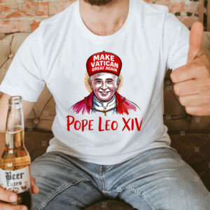 Make Vatican Great Again Pope Leo Xiv Cartoon Hat T-Shirt