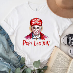 Make Vatican Great Again Pope Leo Xiv Cartoon Hat T-Shirt