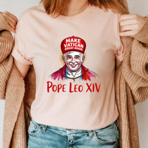 Make Vatican Great Again Pope Leo Xiv Cartoon Hat T-Shirt