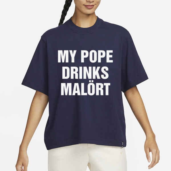 My Pope Drinks Chicago Alcohol T-Shirt
