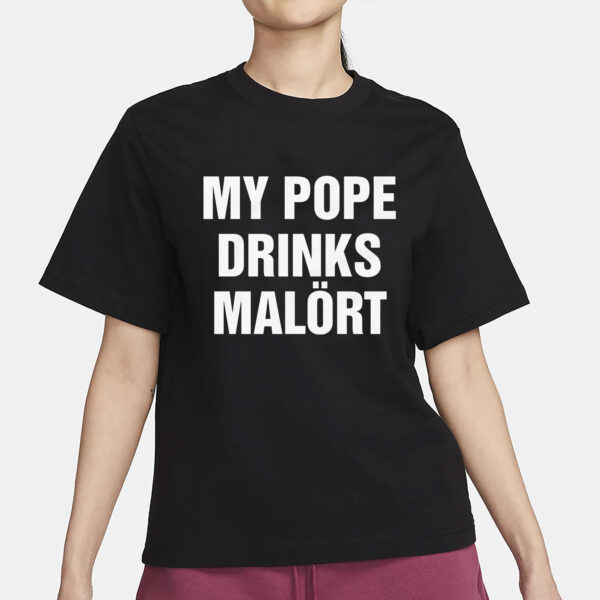 My Pope Drinks Chicago Alcohol T-Shirt