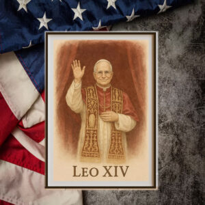 NEW Pope! Leo XIV - Catholic Wall Art Printable Poster
