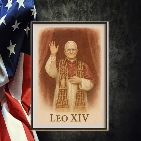 NEW Pope! Leo XIV - Catholic Wall Art Printable Poster