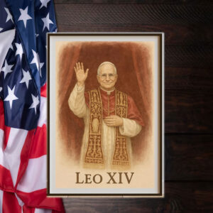 NEW Pope! Leo XIV - Catholic Wall Art Printable Poster
