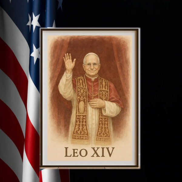 NEW Pope! Leo XIV - Catholic Wall Art Printable Poster