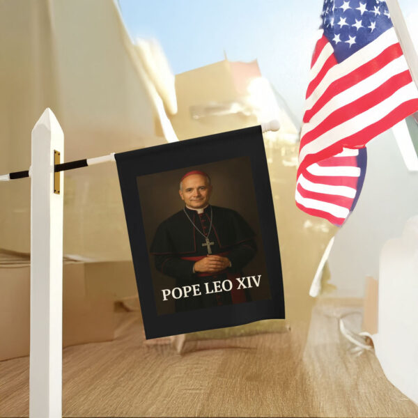 New American Pope Gift 2025 - Pope Leo XIV Flag