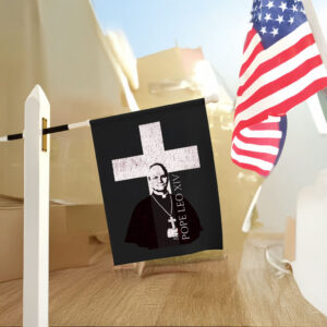 New American Pope Leo XIV - Robert Prevost Flag
