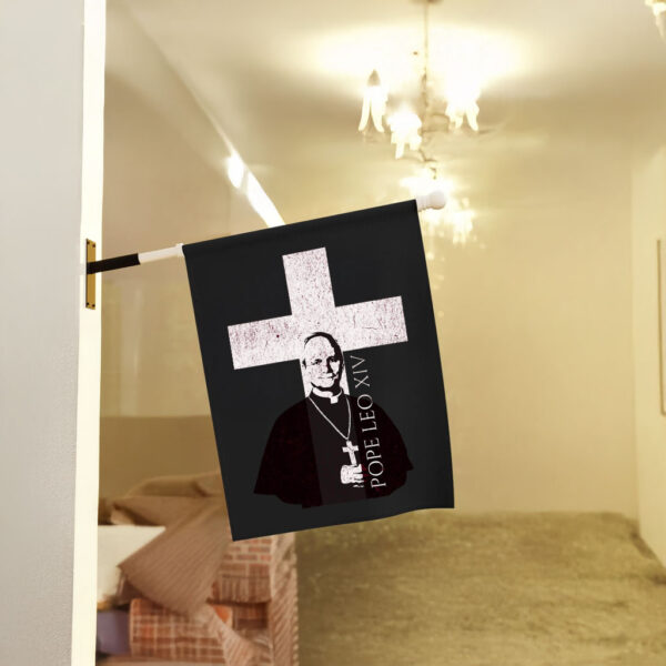 New American Pope Leo XIV - Robert Prevost Flag
