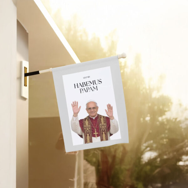 New Pope Leo XIV - Habemus Papam 2025 Flag