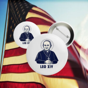 New Pope Leo Xiv, Retro Cardinal Robert Francis Button