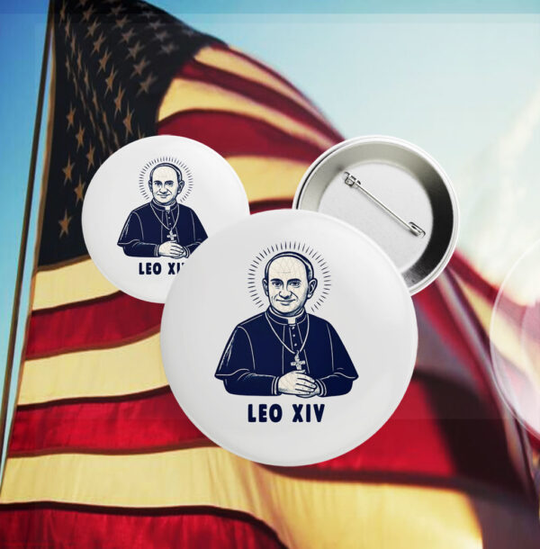 New Pope Leo Xiv, Retro Cardinal Robert Francis Button