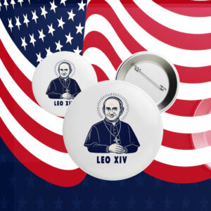 New Pope Leo Xiv, Retro Cardinal Robert Francis Button