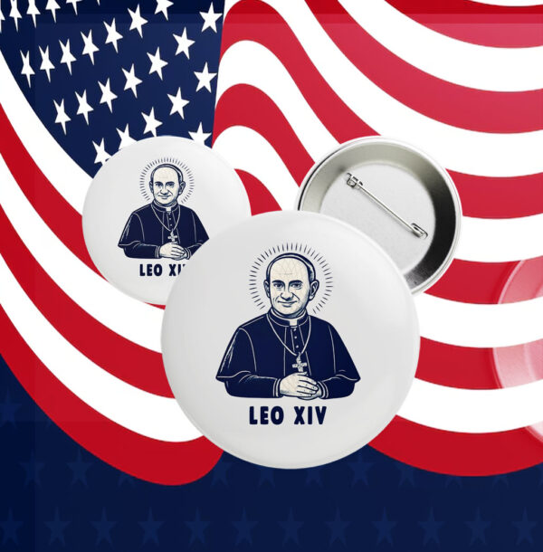 New Pope Leo Xiv, Retro Cardinal Robert Francis Button